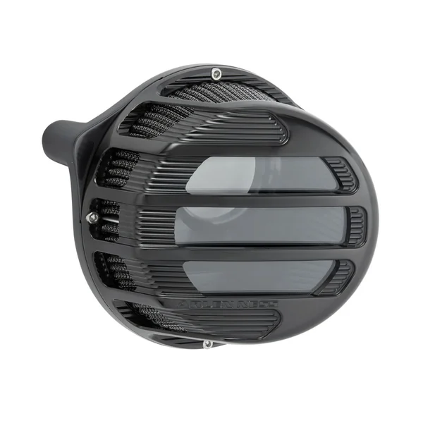 Arlen Ness® Side Kick™ Air Cleaner in Black anodize for 01-17 Harley Twin Cam Delphi EFI, 99-06 Twin Cam CV Carb Except 08-16 FLHT FLHR FLHX FLTR H-D Trike 16-17 Softail 14-15 FLSTNSE 13-14 FXSBSE 11-12 FLSTSE and 16-17 FXDLS 81304