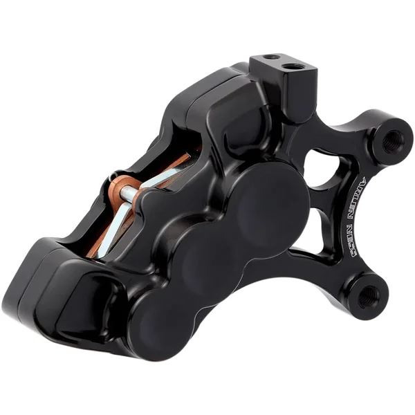 Arlen Ness Six-Piston Differential Bore Front Caliper for Harley - Black - Image 7