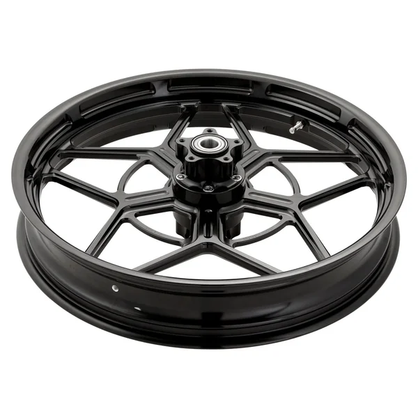 Arlen Ness Speed 5 Forged Wheel for Harley - Black - Image 2