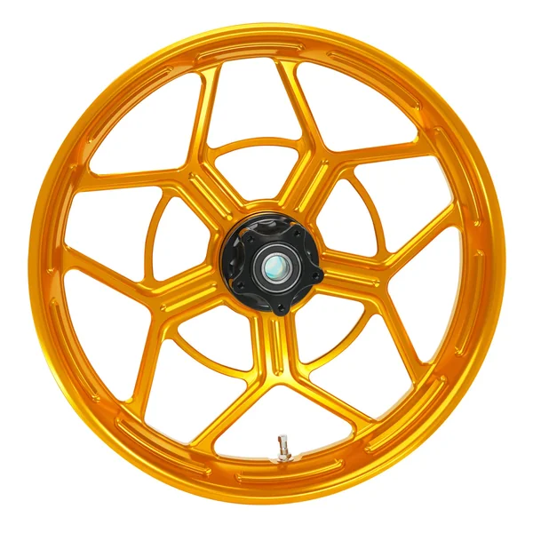 Arlen Ness Speed 5 Forged Wheel for Harley - Gold - Image 2