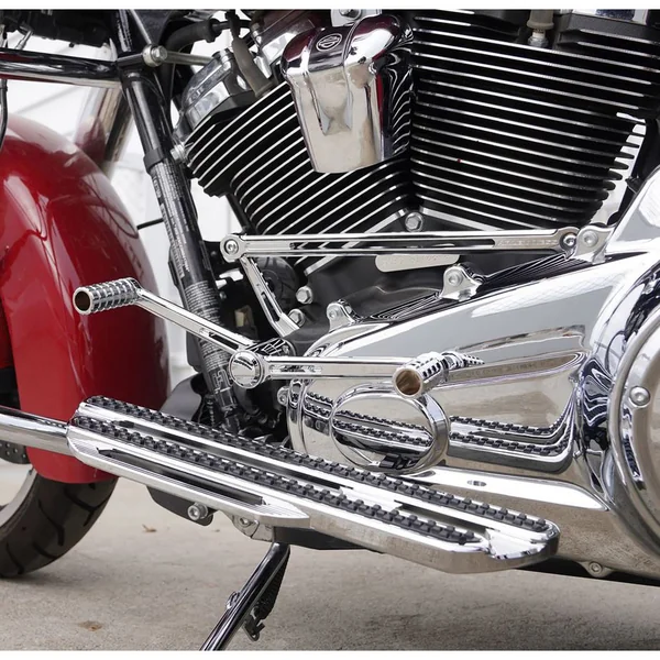 Arlen Ness Speedliner Foot Control Kit for 2008-2024 Harley Touring - Chrome - Image 4