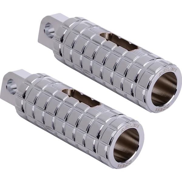 Arlen Ness Speedliner Foot Pegs for Harley - Chrome
