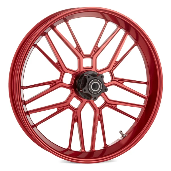 Arlen Ness Split Spoke Forged Wheel for Harley - Red