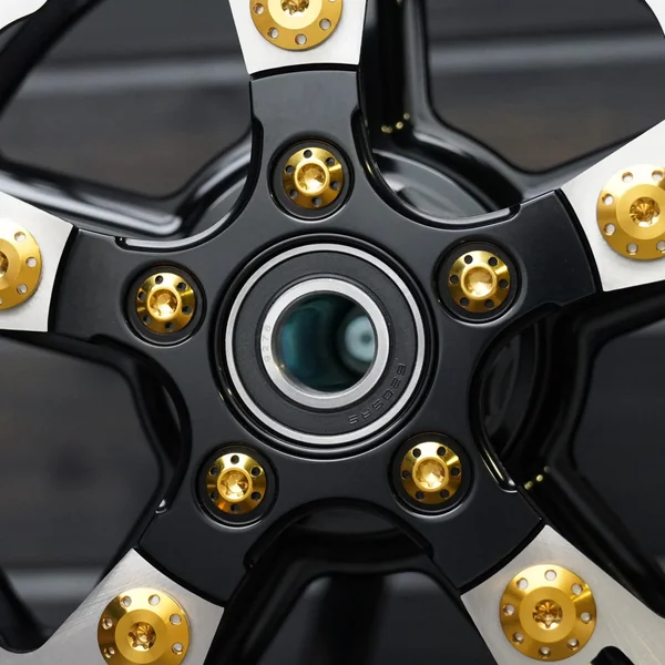 Arlen Ness Titanium Rotor Bolt Kit for Harley - Gold - Image 3