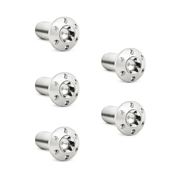 Arlen Ness Titanium Rotor Bolt Kit for Harley - Polished - Image 2