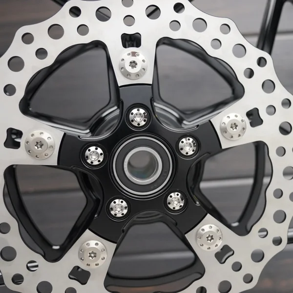 Arlen Ness Titanium Rotor Bolt Kit for Harley - Polished - Image 3