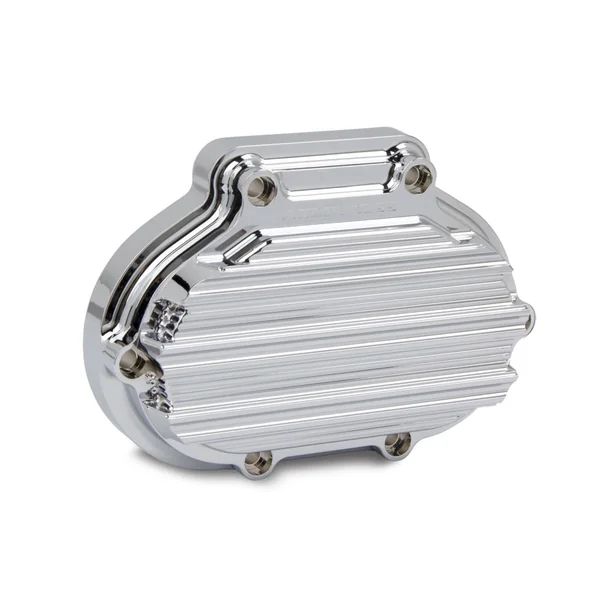 Arlen Ness® Transmission Side Cover in 10-Gauge Chrome for 14-16 Harley FLHT / FLHX / FLTR and 16-17 FLSS / FLSTFBS 03822