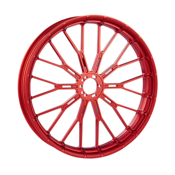 Arlen Ness® Y-Spoke 19" X 3.25" Red Aluminum Wheel / Rim for Harley and Indian (Hub not included) 71558