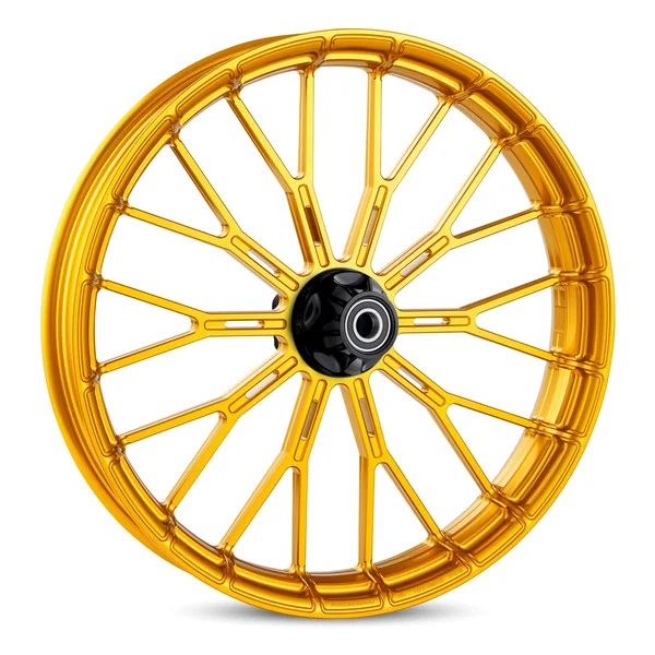 Arlen Ness Y-Spoke Forged Wheel for Harley - Gold - Image 2