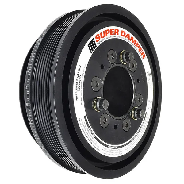ATI Super Damper 15% OD Serpentine 8 Rib Harmonic Balancer2015-2026 Ford Mustang GT & GT350