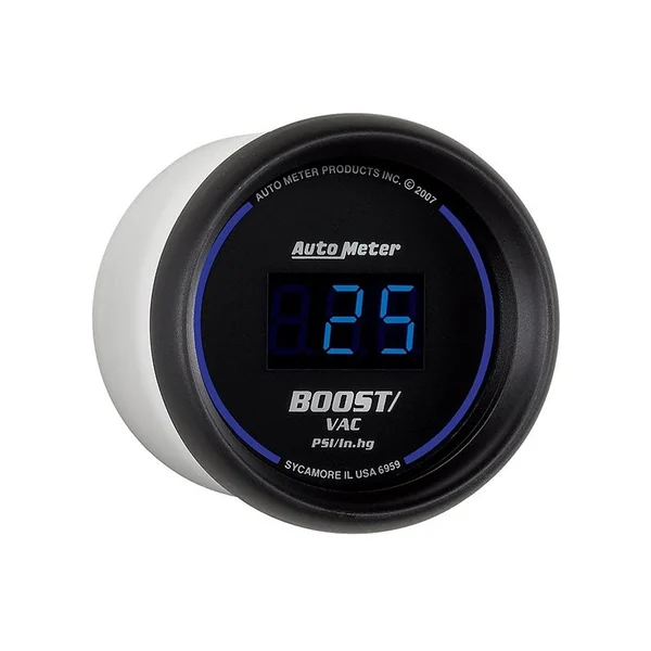 Autometer Cobalt Digital Boost Gauges, 2 1/16", 30in HG/30 psi - Image 3