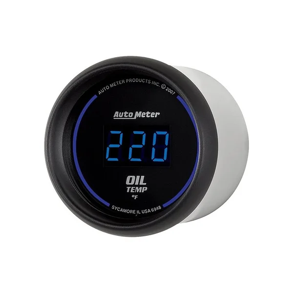 Autometer Cobalt Digital Oil Temperature Gauge, 2 1/16", 0-340 psi - Image 2