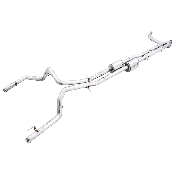 AWE 0FG 3" Cat-Back Exhaust System, Dual Bashguard (No Tips)2022-2026 Silverado ZR2 & GMC Sierra AT4X 1500 6.2L