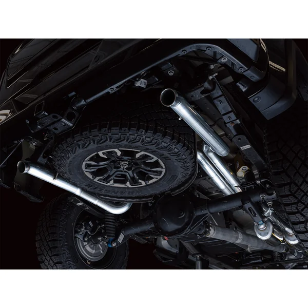 AWE 0FG 3" Cat-Back Exhaust System, Dual Bashguard (No Tips)2022-2026 Silverado ZR2 & GMC Sierra AT4X 1500 6.2L - Image 10