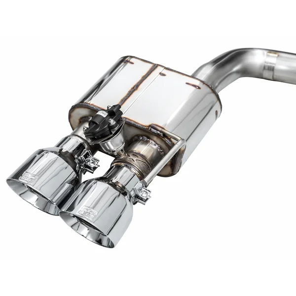 AWE SwitchPath 3" Cat-Back Exhaust System w/4" Quad Chrome Tips2024-2026 Ford Mustang GT - Image 5