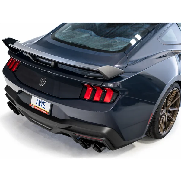 AWE SwitchPath 3" Cat-Back Exhaust System w/5" Quad Diamond Black Tips2024-2026 Ford Mustang Dark Horse - Image 9