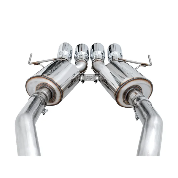 AWE Touring Edition 3" Axle-Back Exhaust System w/ 4.5" Quad Chrome Silver Tips2014-2019 C7 Corvette - Image 3