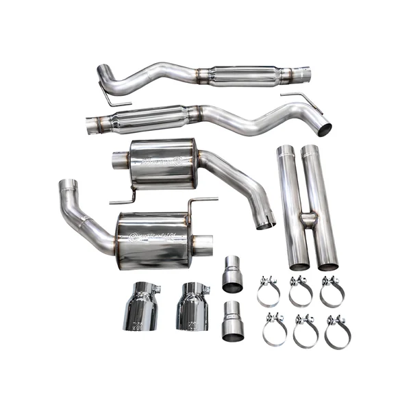 AWE Touring Edition 3" Cat-Back Exhaust System w/4.5" Dual Chrome Tips2024-2026 Ford Mustang GT - Image 4