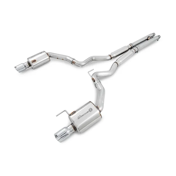 AWE Touring Edition 3" Cat-Back Exhaust System w/4" Dual Chrome Tips2015-2017 Ford Mustang GT
