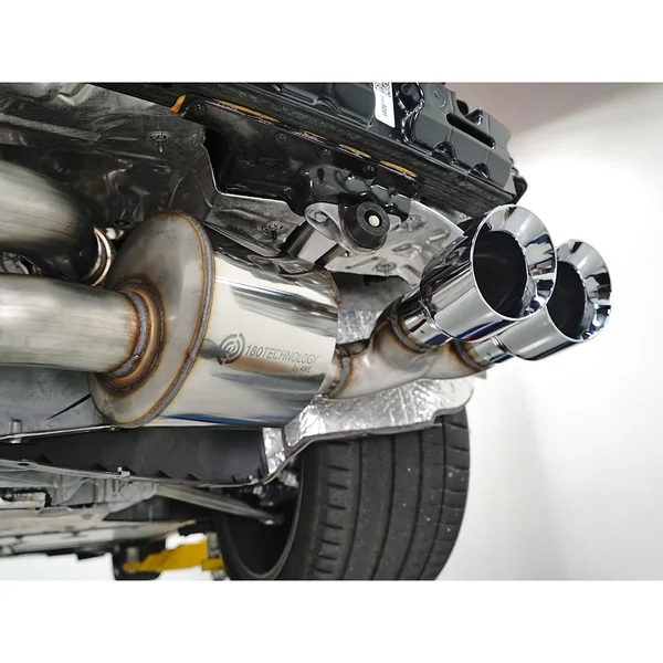 AWE Touring Edition 3" Cat-Back Exhaust System w/ 4.5" Chrome Silver Tips2020-2026 C8 Corvette & E-Ray - Image 5