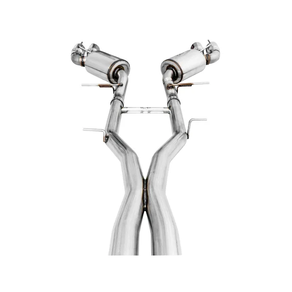 AWE Touring Edition 3" Cat-Back Exhaust System w/ 4.5" Quad Chrome Silver Tips, Resonated2016-2024 Camaro SS & ZL1 - Image 2