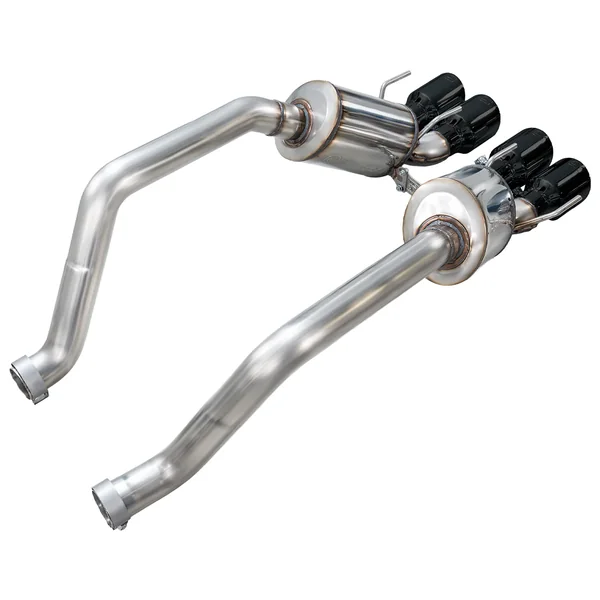 AWE Touring Edition Axle-Back Exhaust w/ 4.5" Quad Diamond Black Tips2006-2013 C6 Corvette Z06 & ZR1 - Image 2