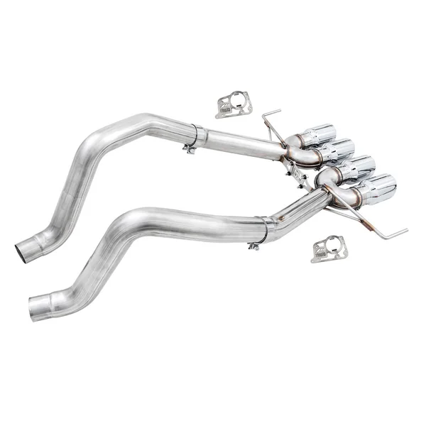 AWE Track Edition 3" Axle-Back Exhaust System w/ 4.5" Quad Chrome Silver Tips2014-2019 C7 Corvette