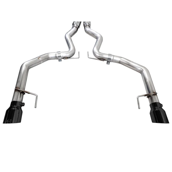 AWE Track Edition 3" Cat-Back Exhaust System w/4.5" Dual Diamond Black Tips2024-2026 Ford Mustang GT