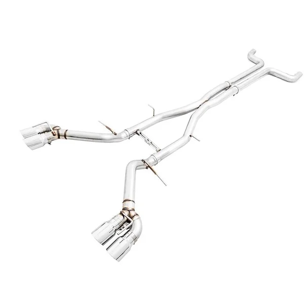 AWE Track Edition 3" Cat-Back Exhaust System w/ 4.5" Quad Chrome Silver Tips, Non-Resonated2016-2024 Camaro SS & ZL1