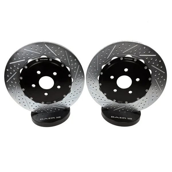 Baer EradiSpeed+ Drilled & Slotted Rotors (Rear)2010-2015 Camaro SS, SS/1LE & ZL1