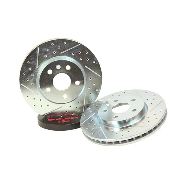 Baer Sport Drilled & Slotted Rotors (Front)2010-2015 Camaro LS/LT V6