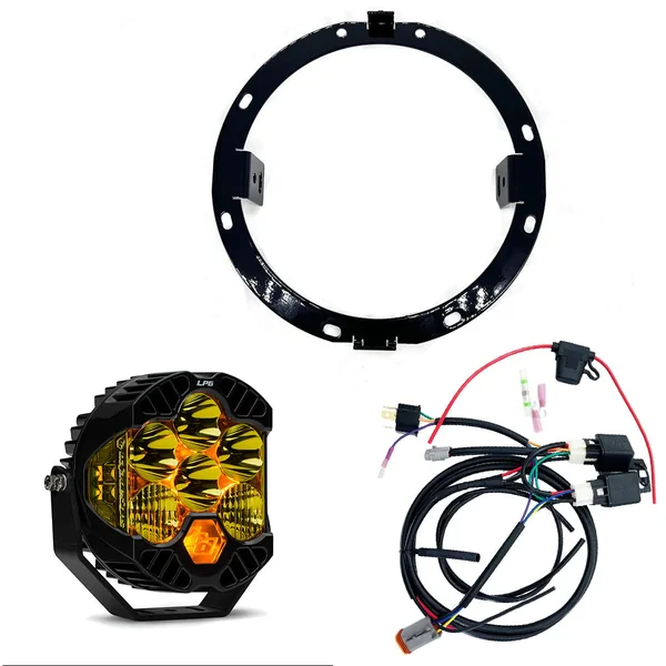 Baja LP6 Pro-LED Light Kit for 1996-2013 Harley Street Glide and Road King