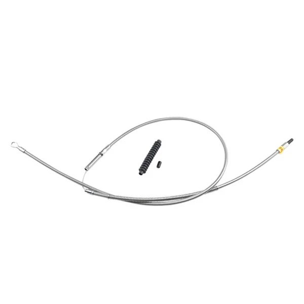 Barnett® 12" Stainless Steel Clutch Cable for 07 Harley FLHR/C/S, FLHT/C/CU, FLHX, and FLTR models 102301003512