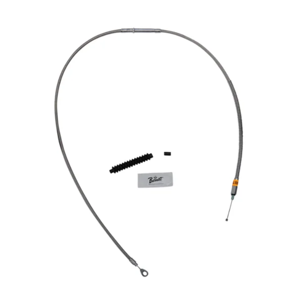 Barnett® Stainless Steel Clutch Cable for 99-06 Harley FLTR/FLHR/FLHTC/FLTR/FLT/FLHS, 06 FLHX models 1023010005HE