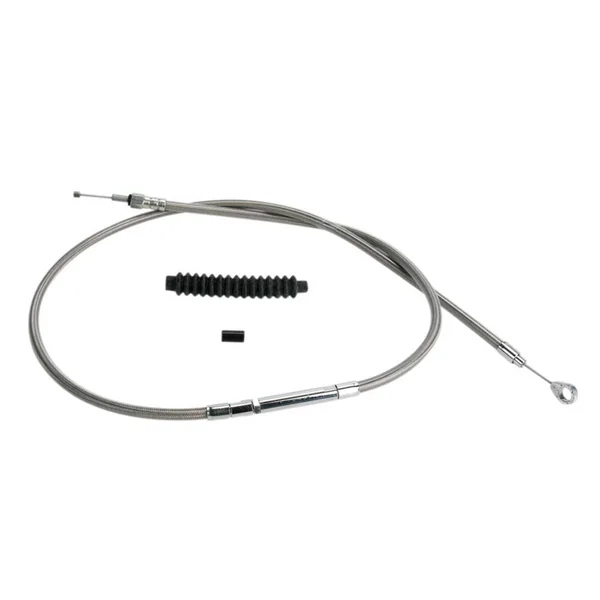 Barnett® Stainless Steel Clutch Cable for some Harley XL models 1023010020HE