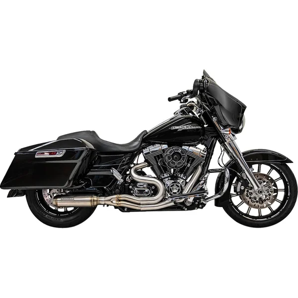 Bassani Mid-Length 2-1 Super Bike Exhaust for 1995-2006 Harley Touring