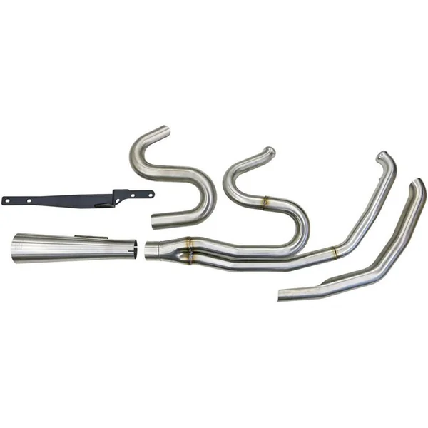 Bassani Stainless Road Rage 3 Exhaust System with Short Megaphone for 2017-2023 Harley Touring - Image 2