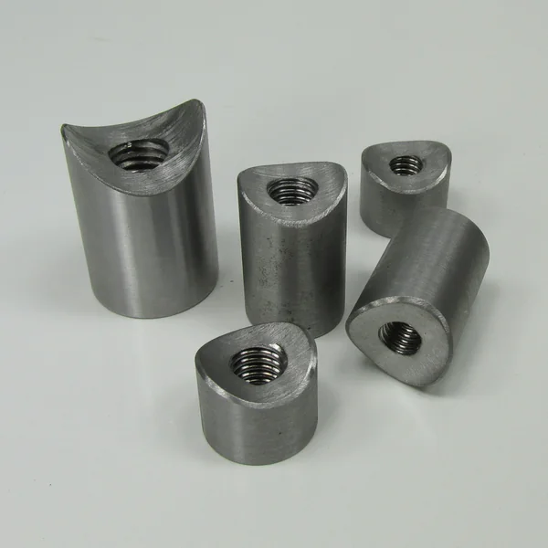 Billet Proof® 1-1/16" Coped Bungs - 5/16"-18 Internal Thread - Coped for 1" to 1-1/4" OD Tubing - Sold Individually - Mild Steel - Made In The USA - Image 7