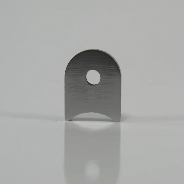 Billet Proof® Coped Mounting Tab - 1/4” Thick Mild Steel - 3/8"-16 Thread - Made In The USA - Image 3