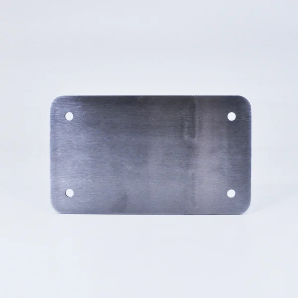 Billet Proof® Shock Mount Horizontal License Plate Bracket - Right Side - Uncoated Steel - Image 4