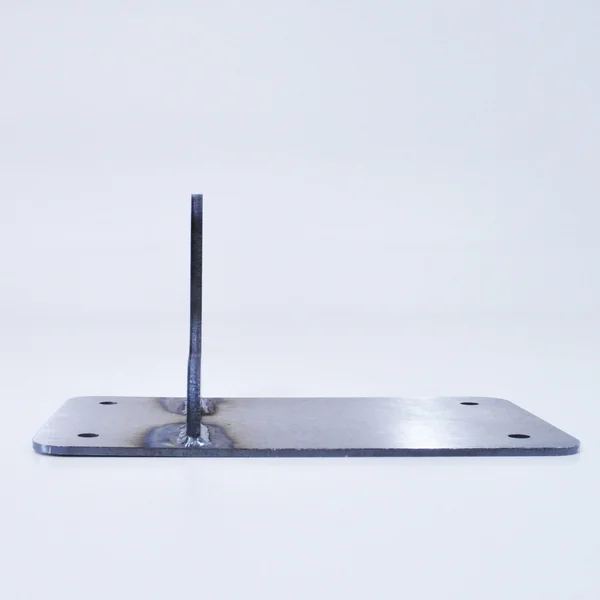 Billet Proof® Shock Mount Horizontal License Plate Bracket - Right Side - Uncoated Steel - Image 7