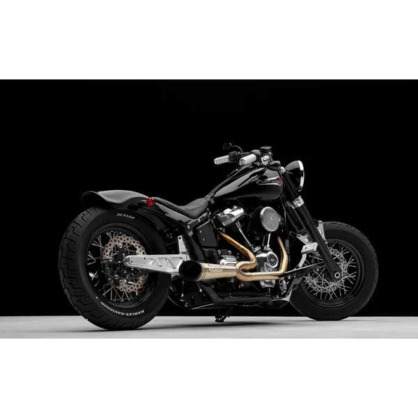 Billet Proof® Single Brake Caliper Bracket - Textured Black - Fits DNA, Total Performance, Ultima & Performance Machine Calipers - For 1" Axle with an 11-1/2" Rotor - Made In USA - Image 2