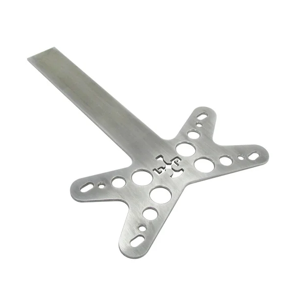 Billet Proof® “Swiss” Style License Plate Mount - Unfinished Aluminum