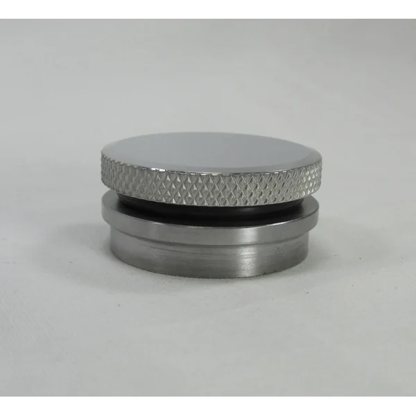 Billet Proof® Vented or Non-Vented Gas Cap w/ Steel Stepped Flanged “Tophat” Bung - Image 2
