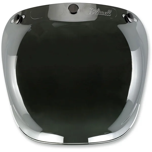 Biltwell Anti-Fog Bubble Shield - Chrome Mirror - Image 3