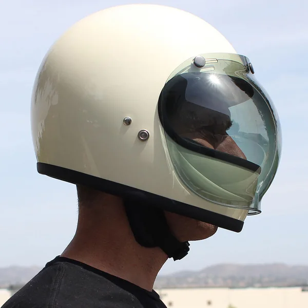 Biltwell Anti-Fog Bubble Shield - Gold Mirror - Image 4