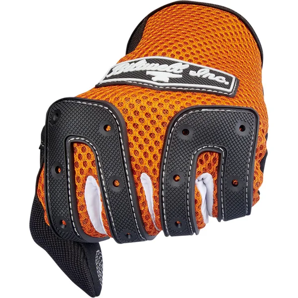 Biltwell Anza Gloves - Orange/Black - Image 5