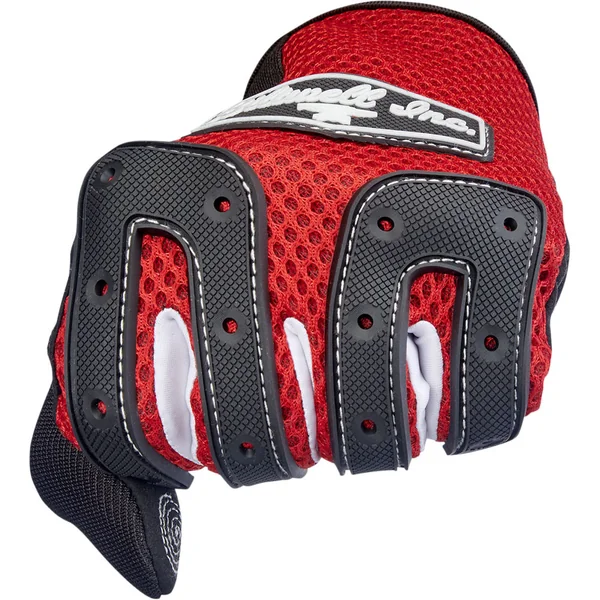 Biltwell Anza Gloves - Red/Black - Image 5