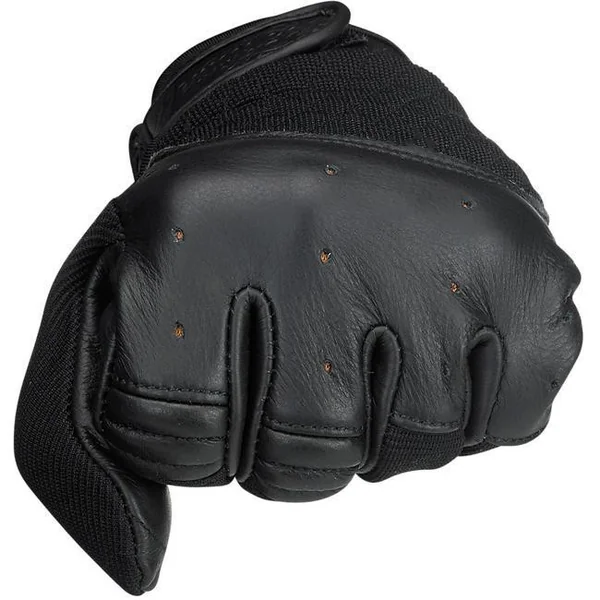 Biltwell® Bantam Gloves - Black - Synthetic / Leather hybrid 3-season riding gloves, Large - GB-LRG-01-BK - Image 6