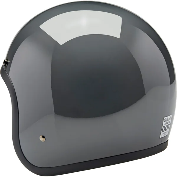 Biltwell Bonanza Helmet - Gloss Storm Gray - Image 5